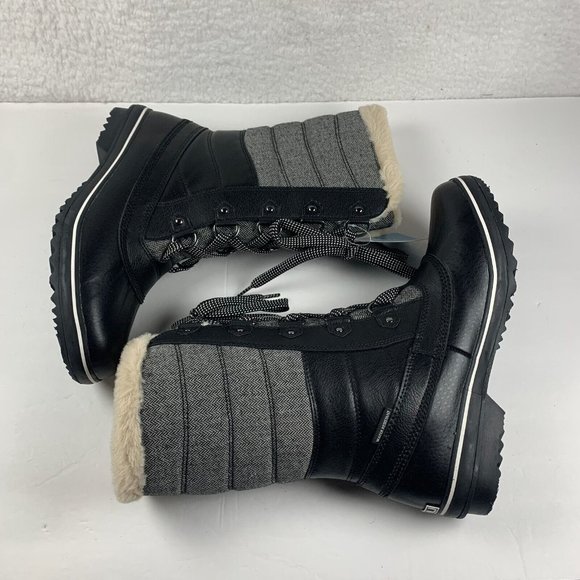 JBU by Jambu Siberia B2S1B91 Water-Resistant Snow Boot Women 8.5M Faux Fur S0332 - Picture 2 of 8